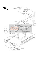 391371078, STAY-COMP,Signal Lamp,Fr, Kawasaki, 0