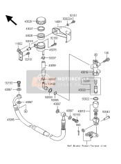 430950150, HOSE-BRAKE,Rr, Kawasaki, 0