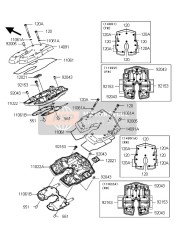 120R0640, Schraube,6X40, Kawasaki, 1