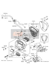 110130028, ELEMENT-AIR Filter VN2000A7F, Kawasaki, 0