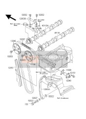 491181203, CAMSHAFT-COMP, Exhaust, Kawasaki, 0