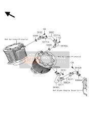 391920005, PIPE-WATER,Rr Cylinder, Kawasaki, 0