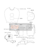 560331270, LABEL-MANUAL,Oil&Oil Filter, Kawasaki, 0