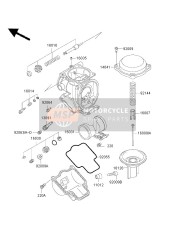 Partes del carburador