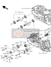 120460087, Sprocket, Balancer, 25T, Kawasaki, 0