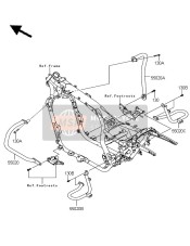 130BA1055, BOLT-FLANGED, Kawasaki, 0