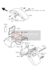 110530508, Bracket,Relay, Kawasaki, 0