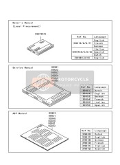 99924141711, Service Manual,ZX600RKF ZX600R, Kawasaki, 0