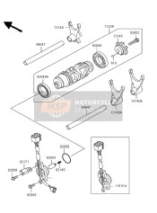 Tambour de changement de vitesse & Fourchette de changement de vitesse