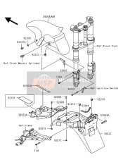 921610172, Damper,Rear Fender, Kawasaki, 0