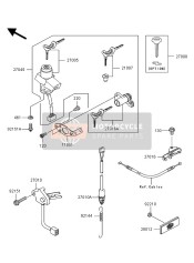 270101461, Switch,Sidestand, Kawasaki, 0