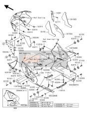 391561717, Pad, Lwr Cowling, Lh, Upp, Kawasaki, 0