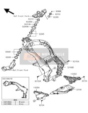 11056243326M, Bracket, Rr, Rh, F.M.Gray, Kawasaki, 0