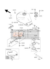 510825479468, TANK-COMP-FUEL,M.R.Red, Kawasaki, 0