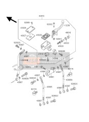 430951380, Durite Av ZX600E2, Kawasaki, 0