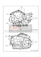 132BB0660, Schraube,6X60, Kawasaki, 1