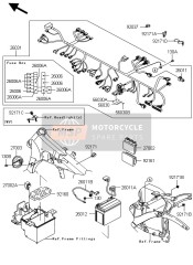 260310507, Harness,Main, Kawasaki, 0