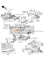 36040003417K, COVER-TAIL,Rh,M.Black, Kawasaki, 0