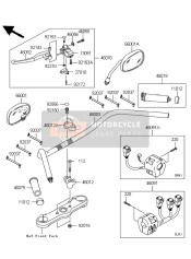 460910076, HOUSING-ASSY-CONTROL,Rh, Kawasaki, 0