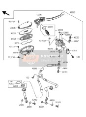 430950634, Bremsschlauch, Kawasaki, 0