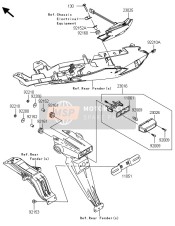 230250345, LAMP-TAIL,Led, Kawasaki, 0