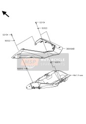 36040014445L, Ar De Selle , F.Ebony, Kawasaki, 0