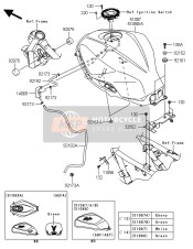 51087542425Y, TANK-COMP-BRANDST.P.S.Wi, Kawasaki, 0