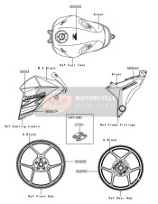 560541161, Mark, Pivot Cover, 800, Kawasaki, 1