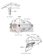 560694179, Pattern,Shroud,Rh, Kawasaki, 0