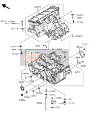 140010618, SET-CRANKCASE, Kawasaki, 0