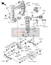 921731227, Clamp,Preload Adjuster, Kawasaki, 0