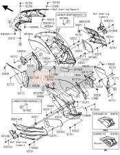 360010569660, COVER-SIDE,Rh,M.S.Black, Kawasaki, 2