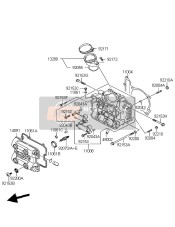 92153S475, Bolt, Kawasaki, 0