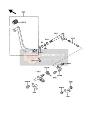 132421188, LEVER-ASSY-CHANGE, Kawasaki, 0