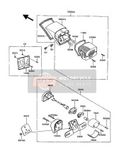 230271065, BODY-COMP-TAIL Lamp, Kawasaki, 0