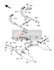 491061069, COVER-MUFFLER,Lh, Kawasaki, 0