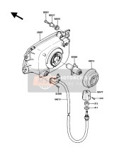 540101058, Kabel, Kawasaki, 0