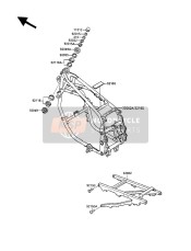 921501747, Tornillo 10 X 25, Kawasaki, 1