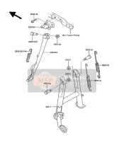 920021813, Bolt,Side Stand, Kawasaki, 3