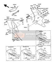 550485171DY, Cowling.,Side,Lh,Green/blue, Kawasaki, 0