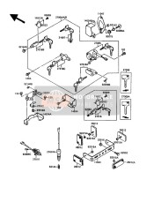 270165255, LOCK-ASSY,Steering VN1500-J1, Kawasaki, 2