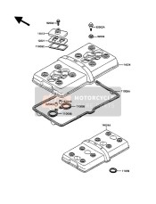 110091775, Gasket,Head Cover, Kawasaki, 0