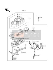 280111118, Meter/indicator, Kawasaki, 1