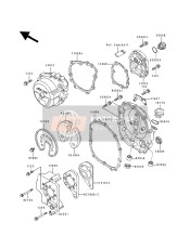 110601303, Gasket,Pulsing Cover, Kawasaki, 1