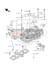 92075182, Demper, Motorschild, Kawasaki, 2