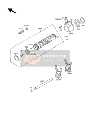 Tambour de changement de vitesse & Fourchette de changement de vitesse(S)