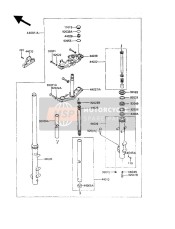 440011725, Fourche Av VN750 A5, Kawasaki, 0