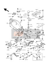 110471265, Bracket,Fuel Pump, Kawasaki, 0