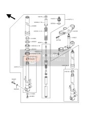 440651096, BUSHING-FRONT Fork,Fork Outer, Kawasaki, 0