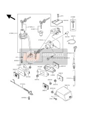 270051179, SWITCH-ASSY-IGNITION, Kawasaki, 0